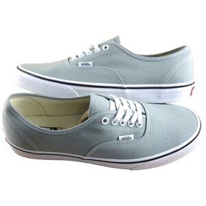 Vans Men's Authentic Color Theory Pure Grey Canvas Lace up shoes Sizes NIB